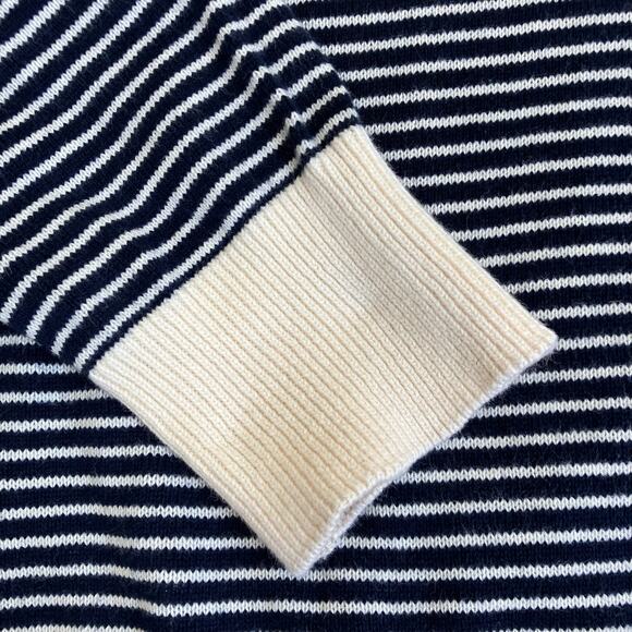 Frederik Anderson Copenhagen Mens Crewneck Sweater Fine-knit Striped Unisex - Picture 10 of 16